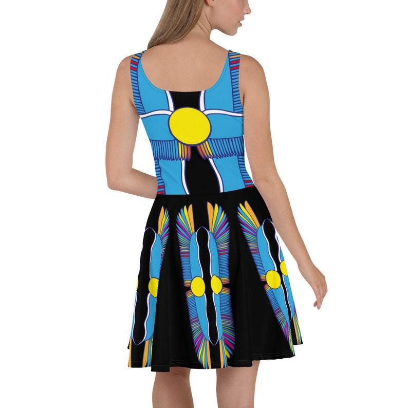 Wheely Happy Sunshine Skater Dress