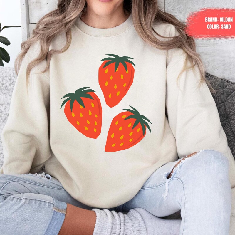 Sweet Strawberry Sweater
