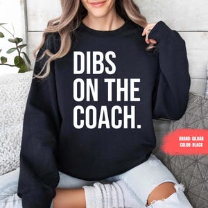 Coach Sweatshirt Coach Wife Sweatshirts, Basketball Coach Sweater, Coachs Wife Sweaters, High School Coach Sweatshirt, Funny Shirt Mom