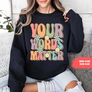 Sped Sweatshirt, Neurodiversity Gift, Special Education Sweater, OT Shirt, AAC Teacher Shirts, RBT Shirt, School Counselor Autism Shirt Slp