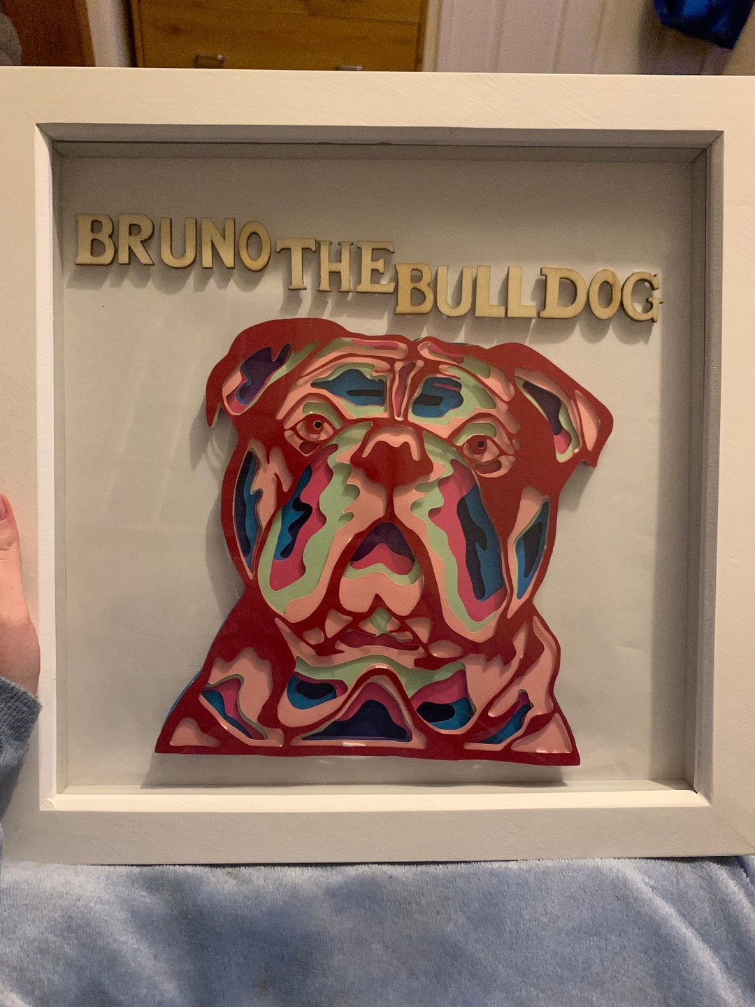 3D Dog Box Frame - Multiple Breeds Available - Etsy UK
