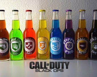 8 Perks Sodas / COD Zombies / ORIGINAL 8 PACKS