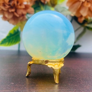 Beautiful Opalite Crystals Sphere Ball Metaphysical  | Meditation Healing Crystal