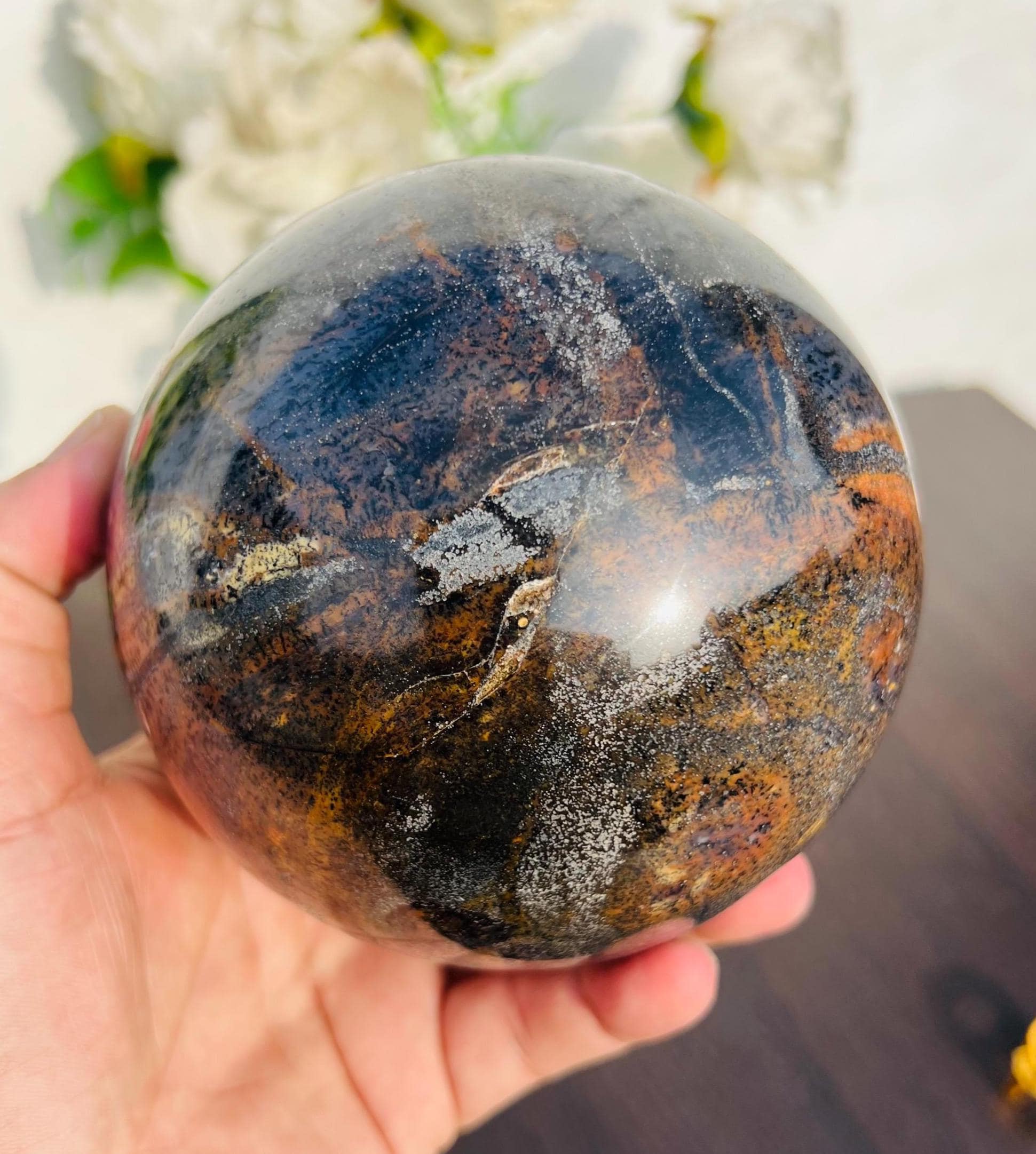 希少な逸品✨️デンドリティックピクチャージャスパー(ピクチャージャスパー)✨️ デンドライトジャスパー デンドリティック ジャスパー パワーストーン