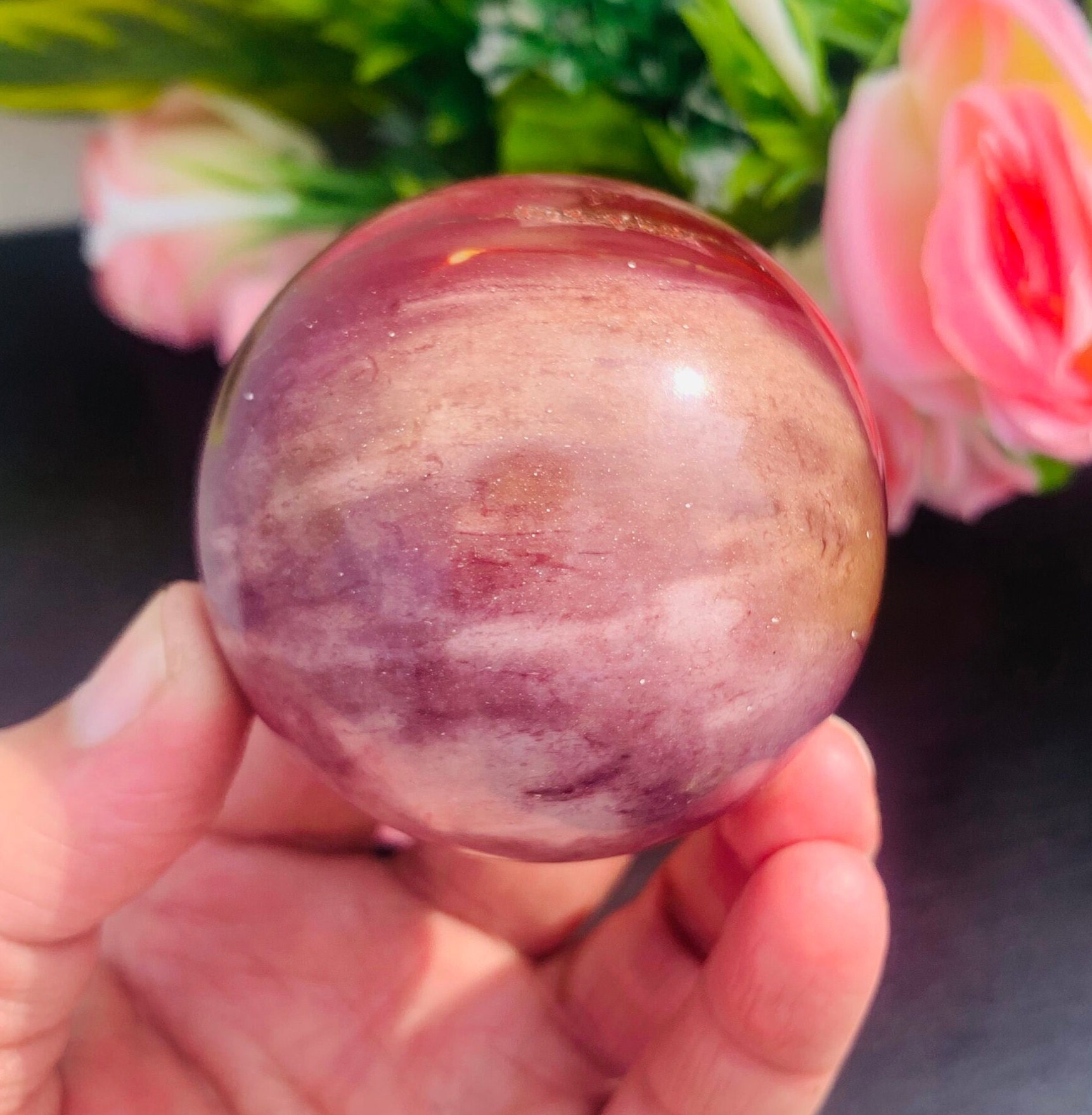 Mookaite jasper sphere - Etsy 日本