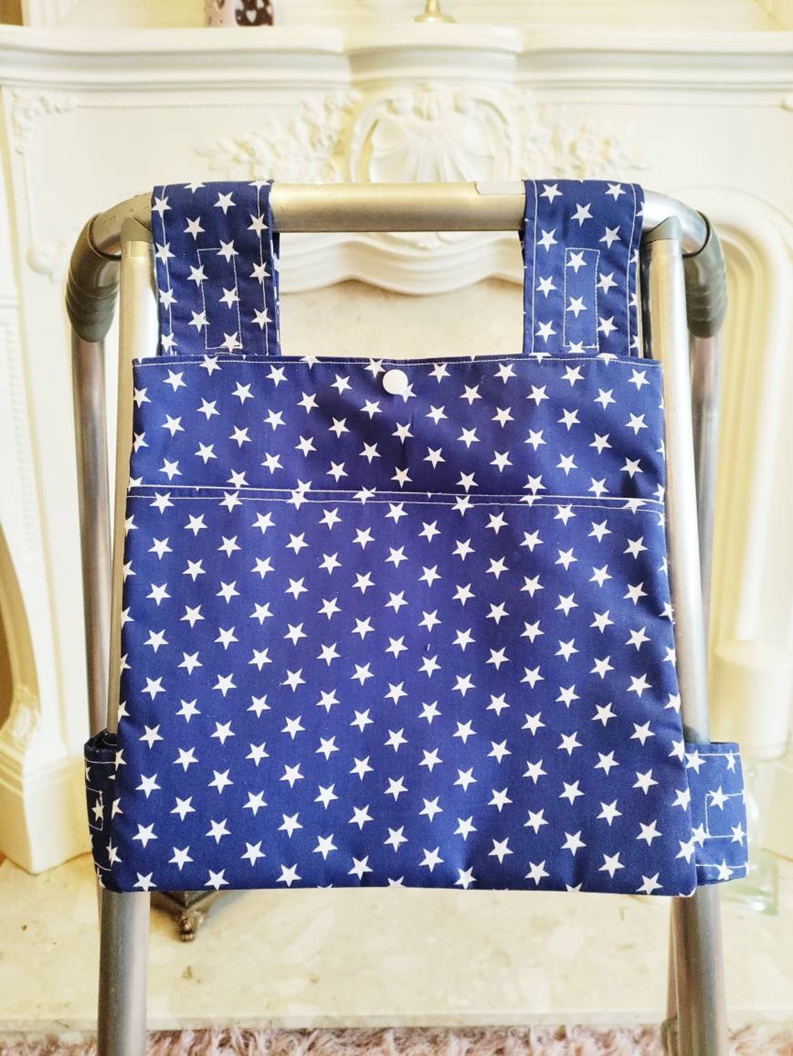 Blue Star Zimmer Frame Bag Walking Frame Bag Accessories Etsy