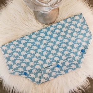 Blue elephant catheter belly bag cover, medical bag covers, urology, urine bag,  catheter bag, drainage bag, handmade