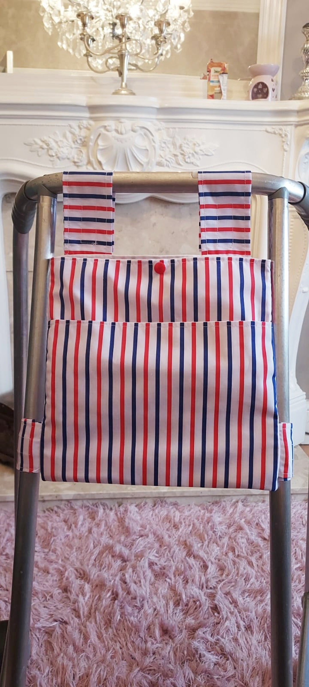 Stripey Zimmer Frame Bag Walking Frame Bag Accessories Etsy