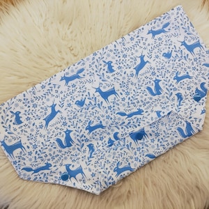 Blue woodland catheter belly bag cover, medical bag covers, urology, urine bag,  catheter bag, drainage bag, handmade