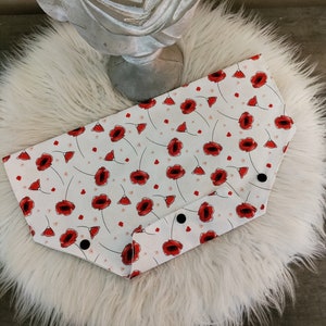 Poppy catheter belly bag cover, medical bag covers, urology, urine bag,  catheter bag, drainage bag, handmade