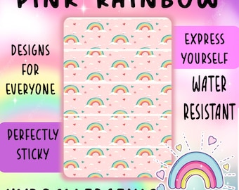 Pink Rainbow  Tape, ng tube, nj tube, oxygen tube, hypafix, medical tape, catheter, NICU, Hospital, Disability Tubie Tape