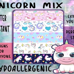 Unicorn Mix Tubee Tape、ng チューブ、nj チューブ、酸素チューブ、ハイパフィックス、医療用テープ Tubee Tape