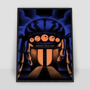 Osees Screenprinted Gigposter
