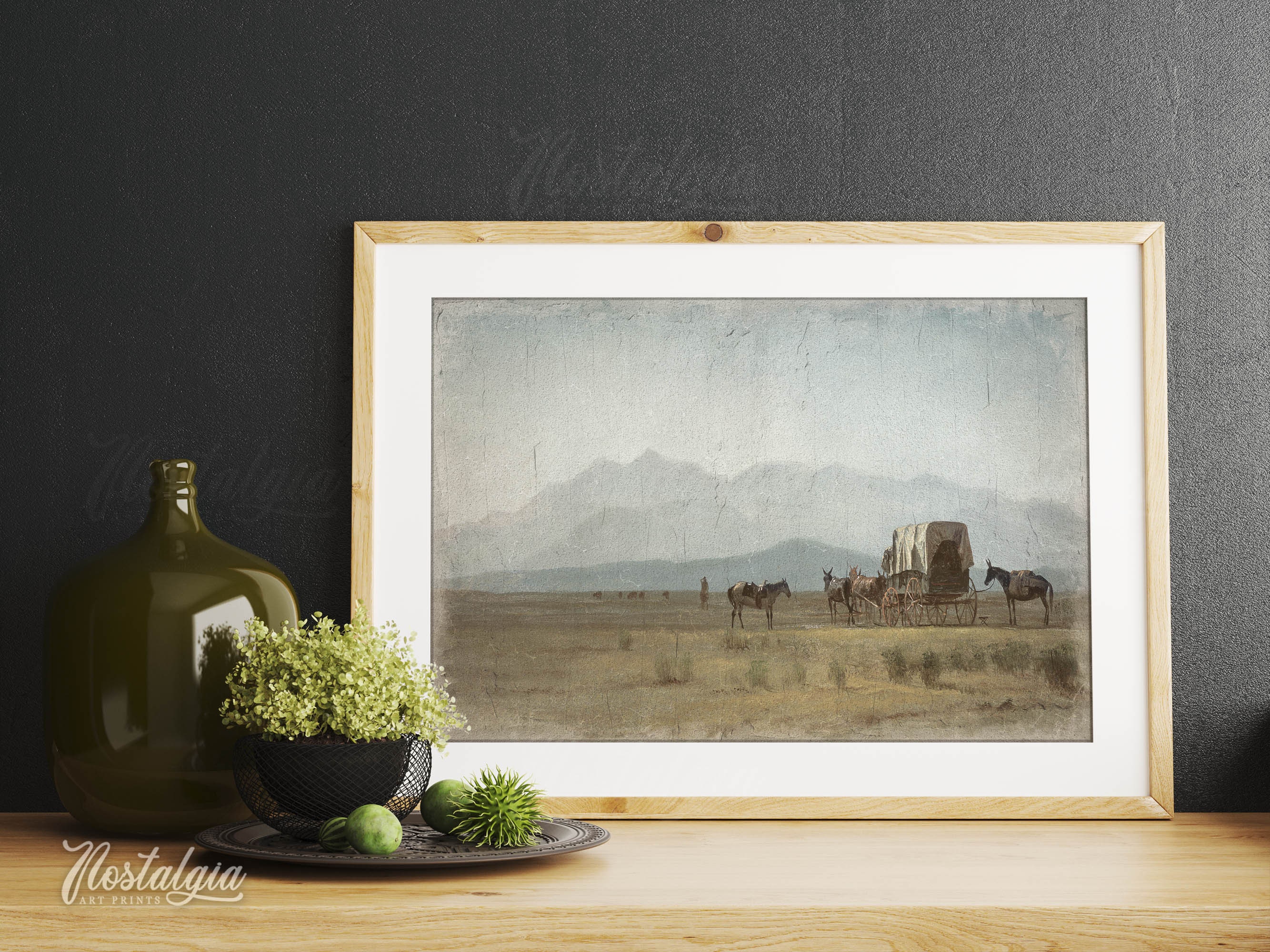 Southwestern Wall Art Summer Painting Western Print - Etsy