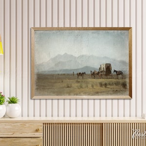 Southwestern Wall Art Summer Painting Western Print - Etsy