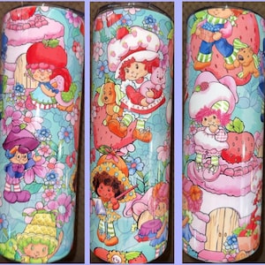 Strawberry and friends tumbler