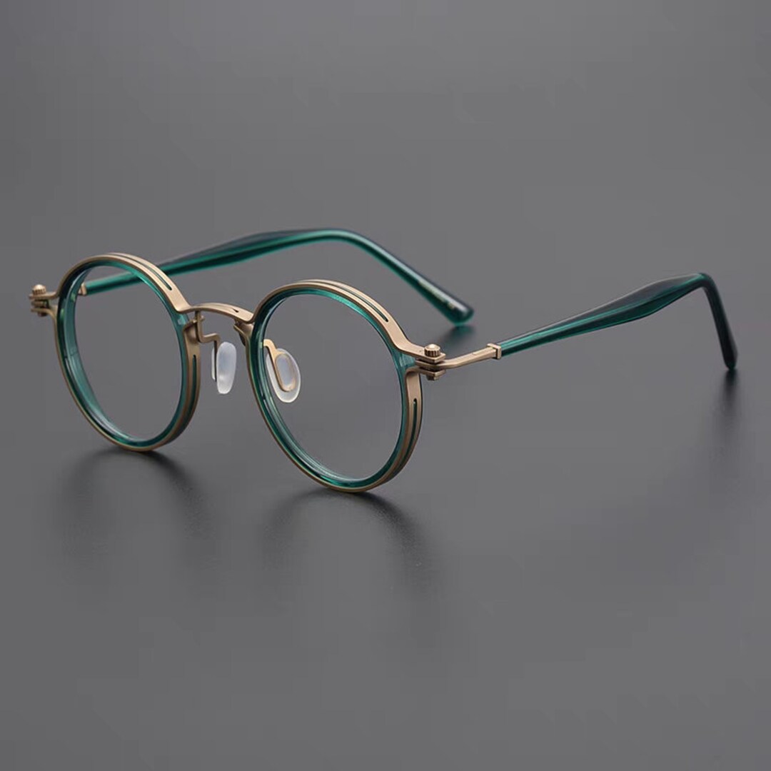 Ultra-light Pure Titanium Frames, Vintage Eyeglasses Unisex Retro ...