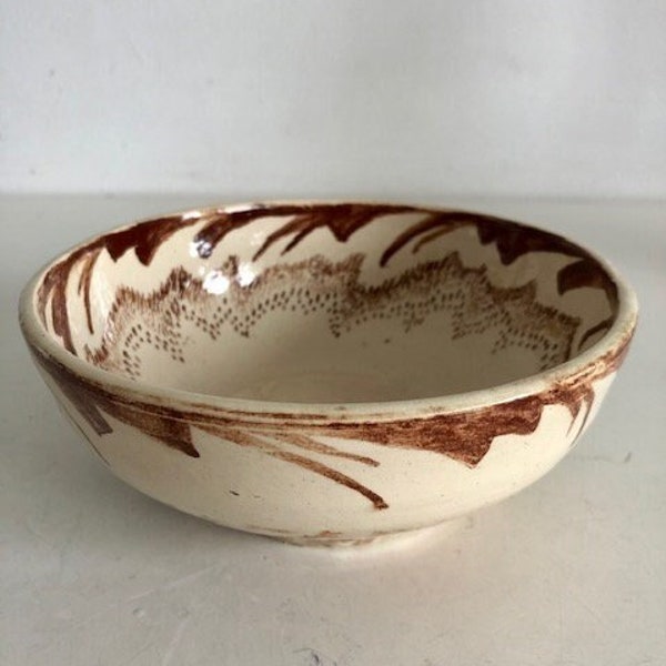 Studio Pottery Bowl 1944 Signed Jenner, VGC