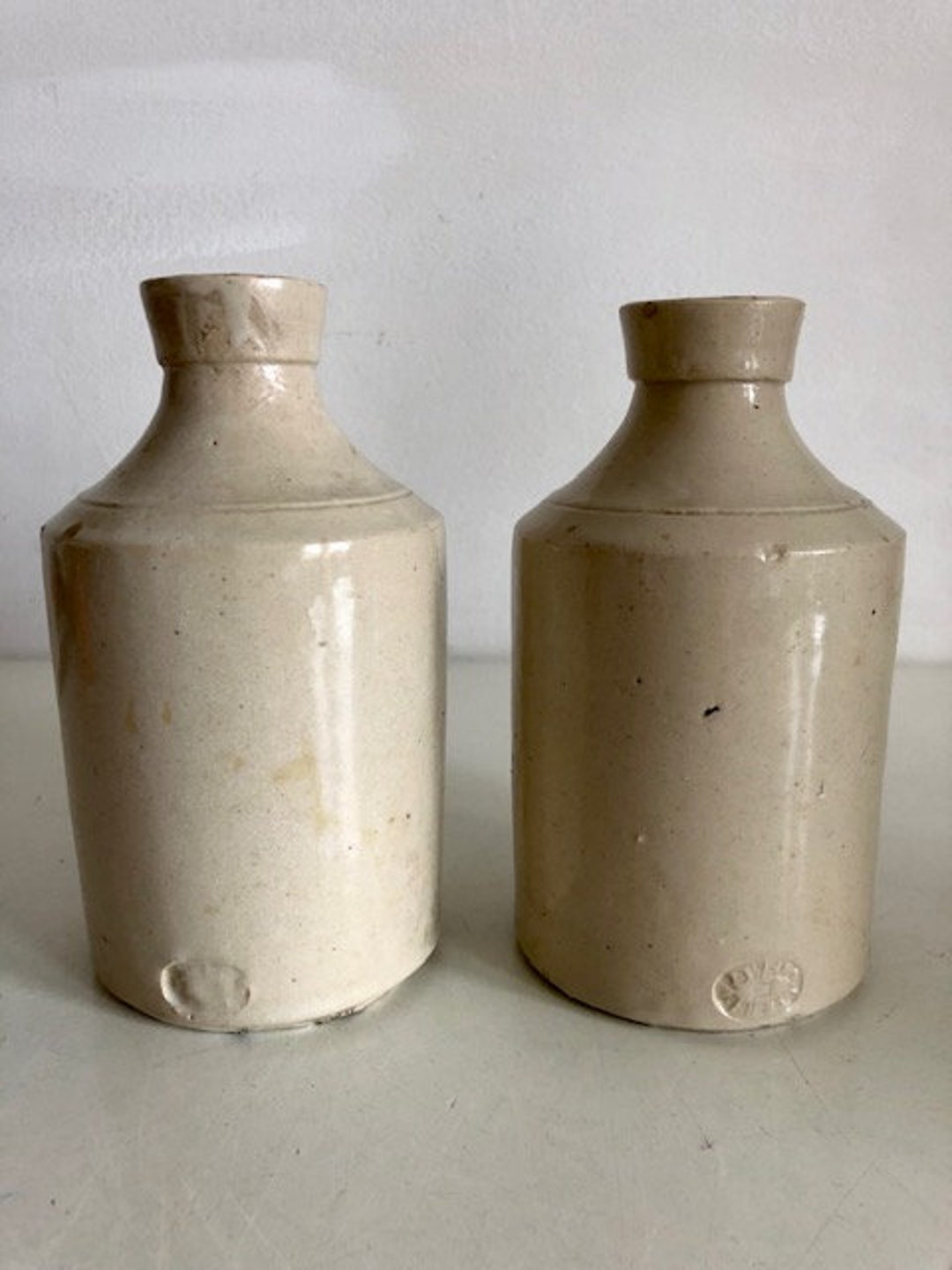 Antique Victorian Stoneware Bottles by Sir William Powell of Etsy
