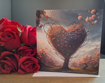 Valentines/Anniversary/Engagement Blank Greeting Card