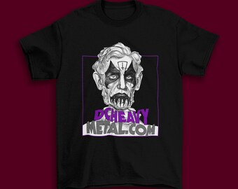 DC Heavy Metal Abe Lincoln Graphic Logo Unisex T-Shirt