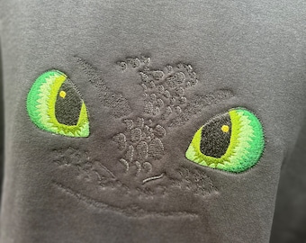 Embroidered Dragon Hoodie - How to Train Your Dragon Inspired
