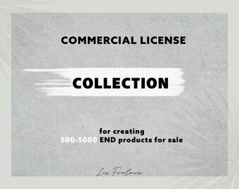 Commercial License-Collection-LesFrolovaStudio