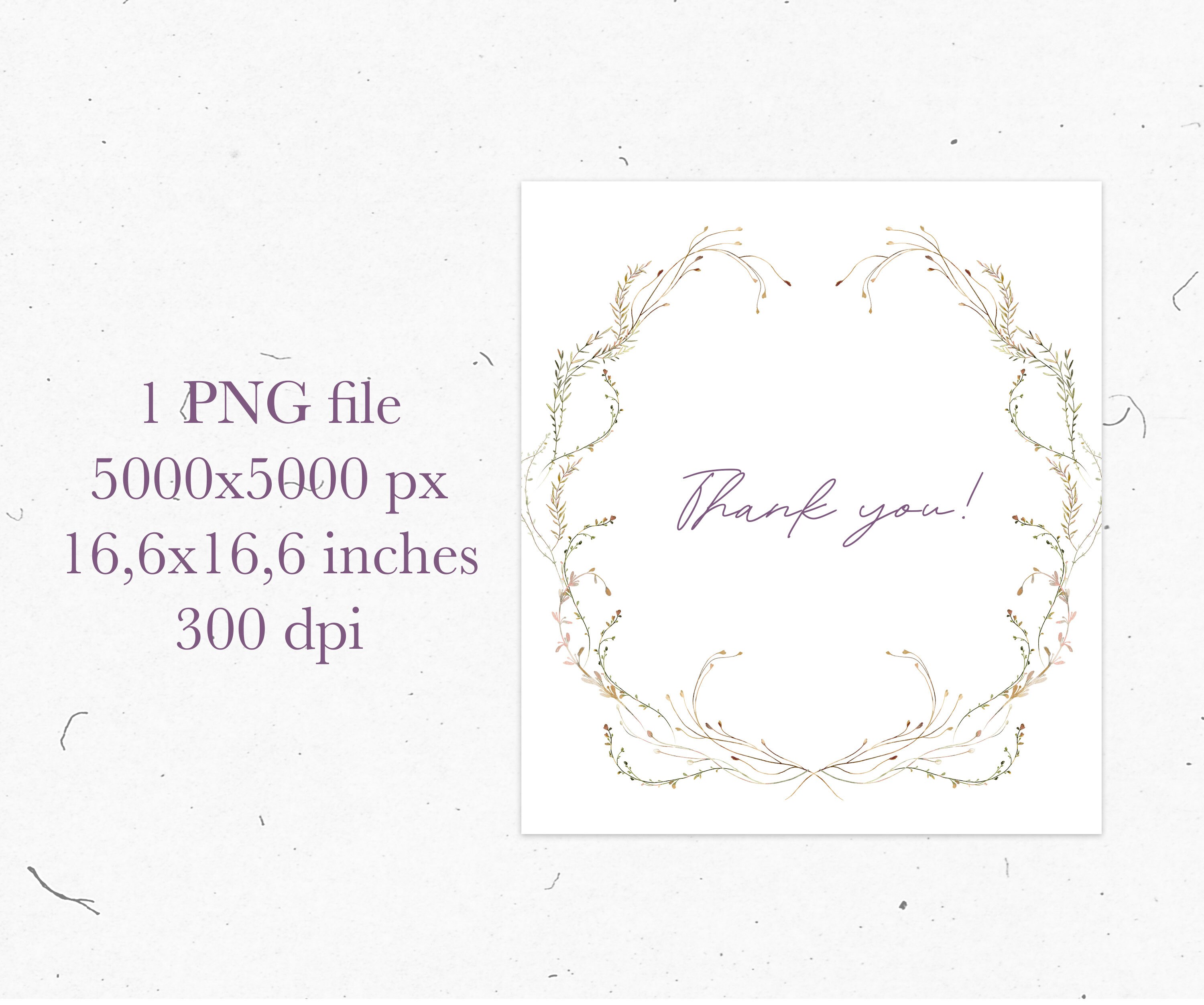 Wildflower Wreath Clipart PNG, Watercolor Floral Wreath, Field Flowers