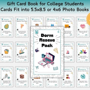 Printable College Survival Kit | College Care Package | Student Survival Kit - College Student Gift