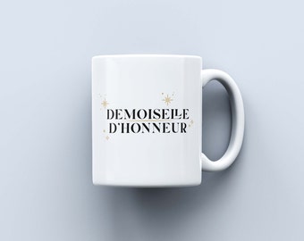 The ideal mug for a bridesmaid - bridesmaid request - bridesmaid gift