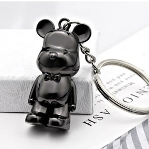 LV Black Bear Brick Keychain – Charm Popper