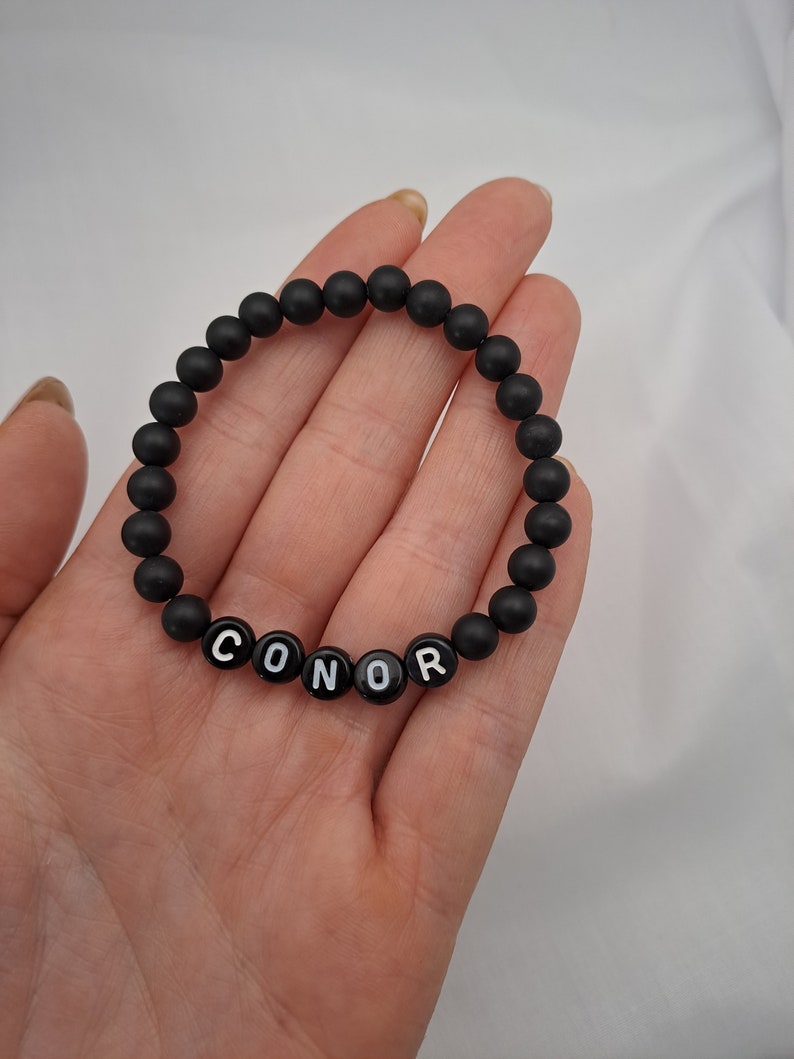 Personalised childrens bracelets, Boys personalised bracelet, Girls personalised bracelet, First Communion bracelet, Confirmation bracelet image 5