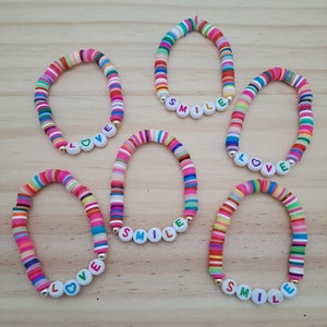 Bracelets d'affirmation pour enfants, bracelets de positivité pour enfants, bracelets d'affirmation pour enfants image 1