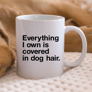 Lustige Hundetasse | 11 Unzen Keramik Kaffeetasse | Süße Hundetasse | Geschenk für Hundeliebhaber | Kaffeebecher für Hundebesitzer | Lustige Hauskleidung | Hund Papa Geschenk