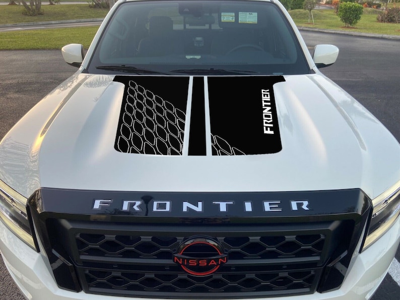 Hood Decal + Tailgate Logo Inserts (for Nissan Frontier 2022-26) - Etsy