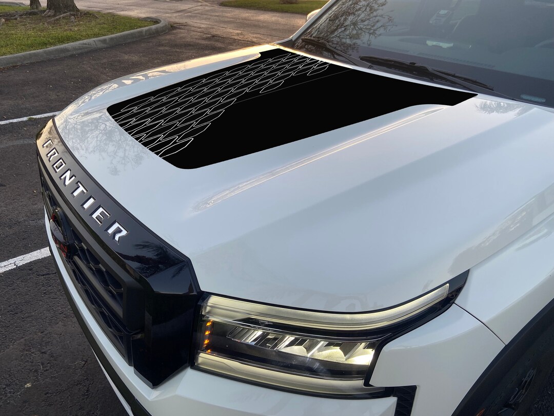 thumbnail image 2 of Blackout Auto Mods Vinyl Hood Grill Letter Inserts For 2022-2025 Nissan Frontier 2 of 3
