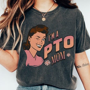PTO Mom Shirt, PTO Mom T-Shirt, PTO Mom T Shirt, Pto Squad, Parent Teacher Association, Pta Mom Shirt, Pta Life, Pto Mom Life, Comfort Color