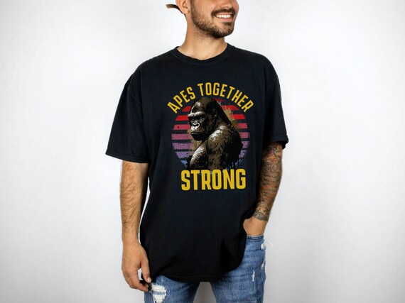 Apes Together Strong T Shirt AMC Shirt Wall Street Bets Ape T Shirt Stonk Ape Tee AMC Short Squeeze Ape Shirt Diamond Hands Shirt