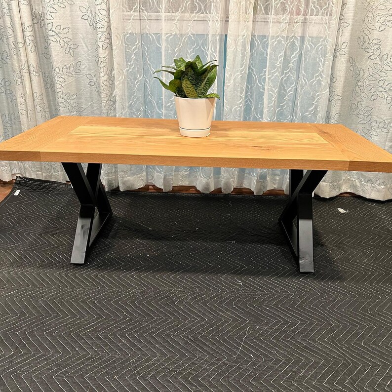 Custom Built White Oak Coffee Table Etsy