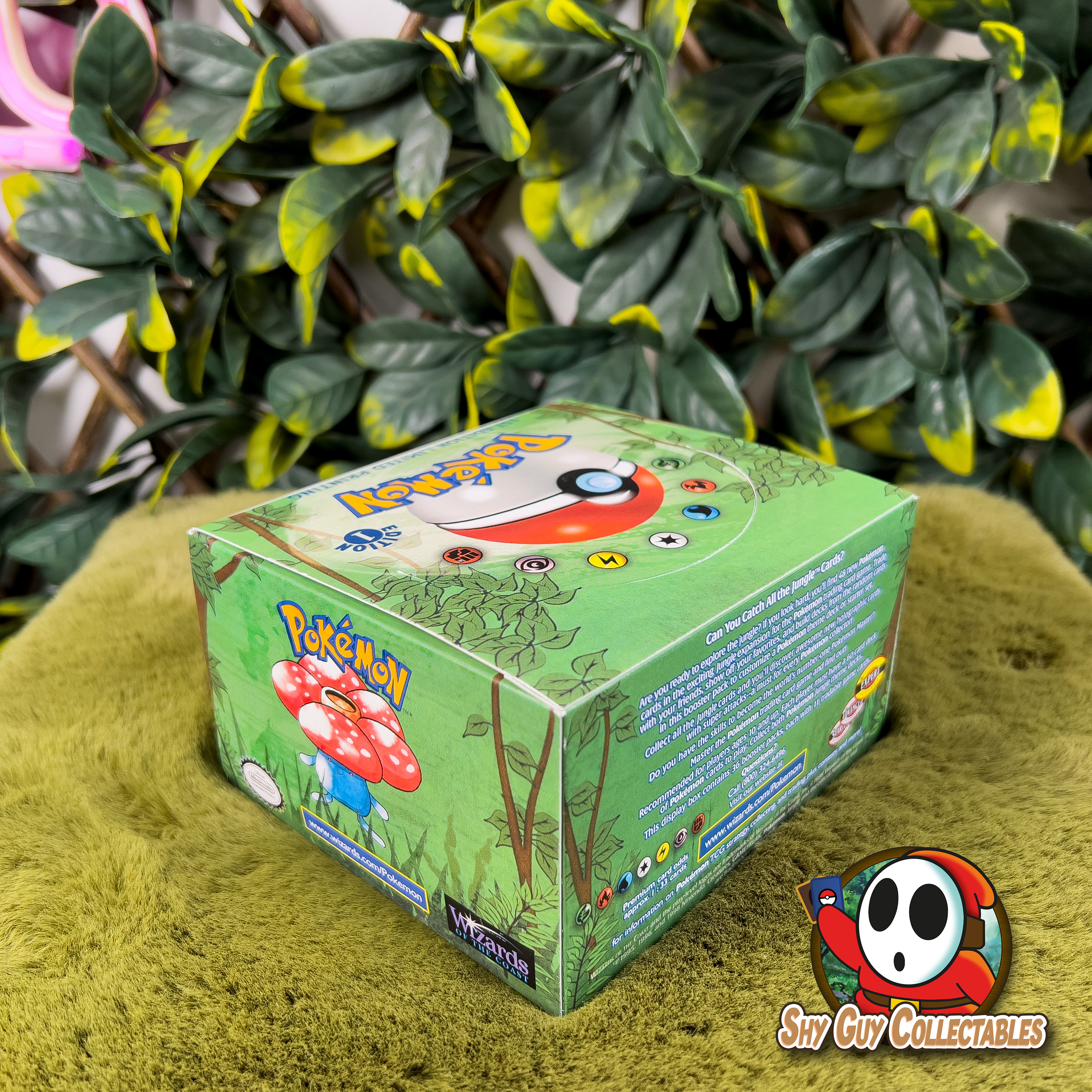 ポケモンカードゲーム　jungle ブースターパック　1ed 未開封　3セット ポケモンカードゲーム jungle ブースターパック 1ed 未開封 3セット