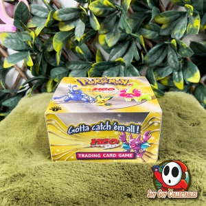 Pokemon Trading Card Proxy Neo Genesis Booster Box (lege doos)