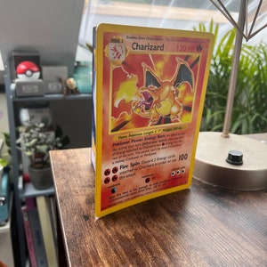 Jumbo Base Set Charizard Pokémon Birthday Card
