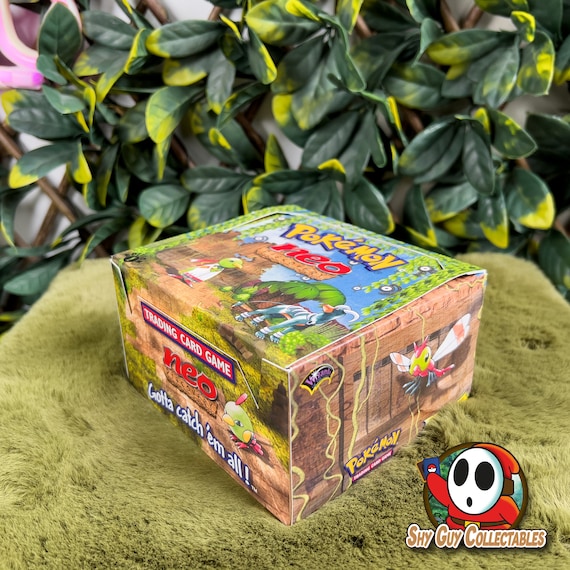 Pokemon Trading Card Proxy Neo Discovery Booster Box (empty