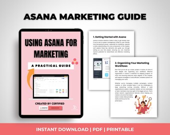 Guía de marketing de Asana, Planificador de gestión de proyectos (PDF)
