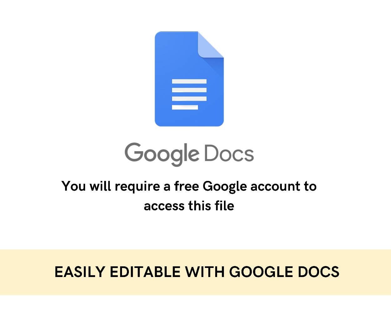 Job Interview Preparation Worksheet, Career Planner (google Docs ...