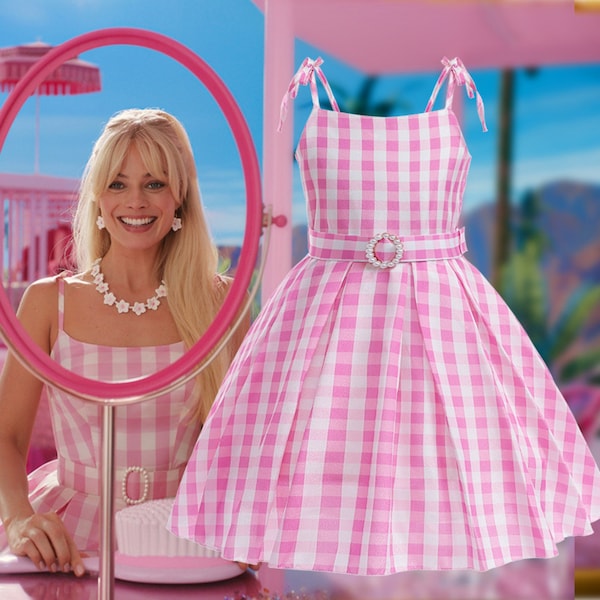 Toddler Plaid Barbie Dress - Etsy