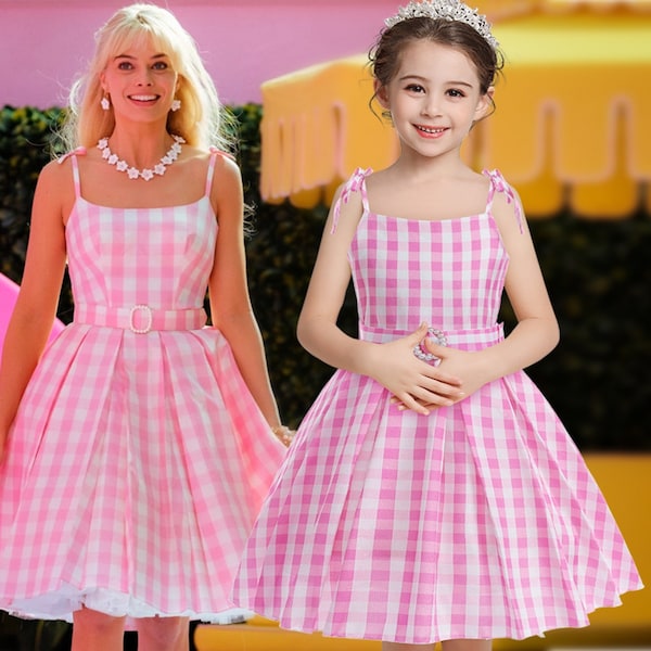 Toddler Plaid Barbie Dress - Etsy