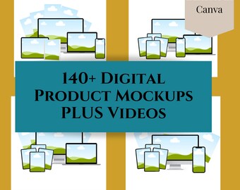 Digital Product Mockup with MRR/PLR