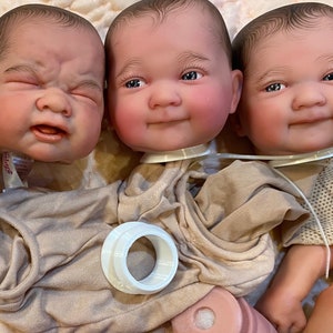 Neck flange and Cloth Body for 14 to 17” Berenguer doll or Blinken and Nod Kit