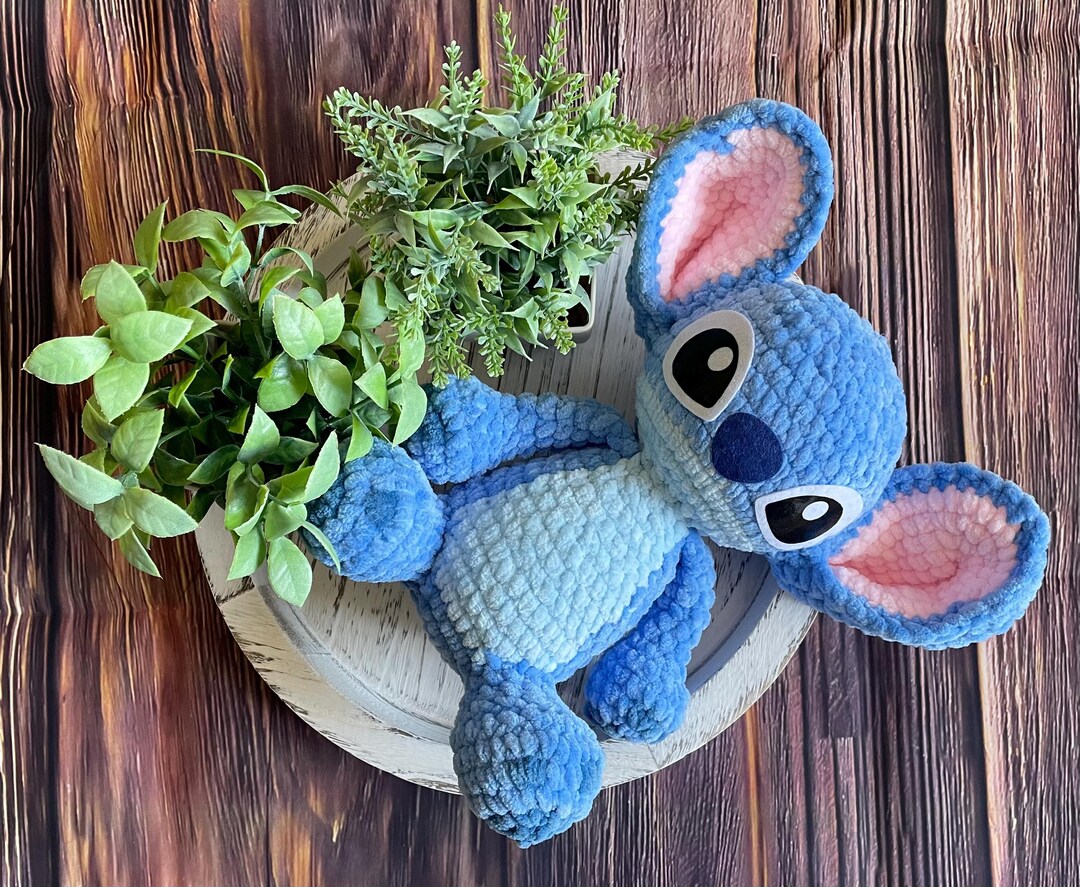 Crochet Stitch Alien From Lilo and Stich - Etsy
